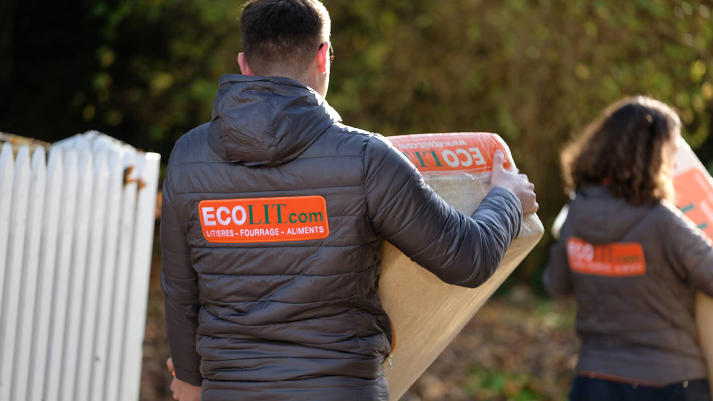 Photo de Litières pour chevaux