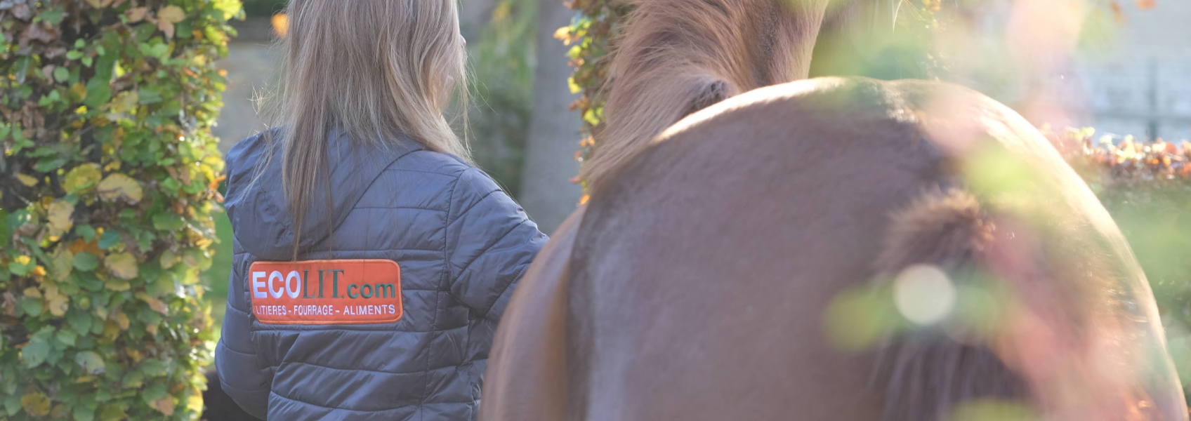 ECOLIT - litière copeaux bois et lin, Foin, Aliments pour vos chevaux