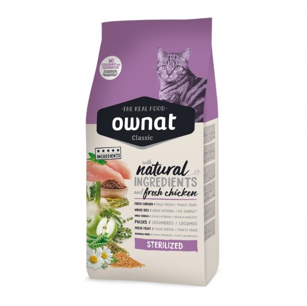 OWNAT CHAT CLASSIC STERILIZED 4KG